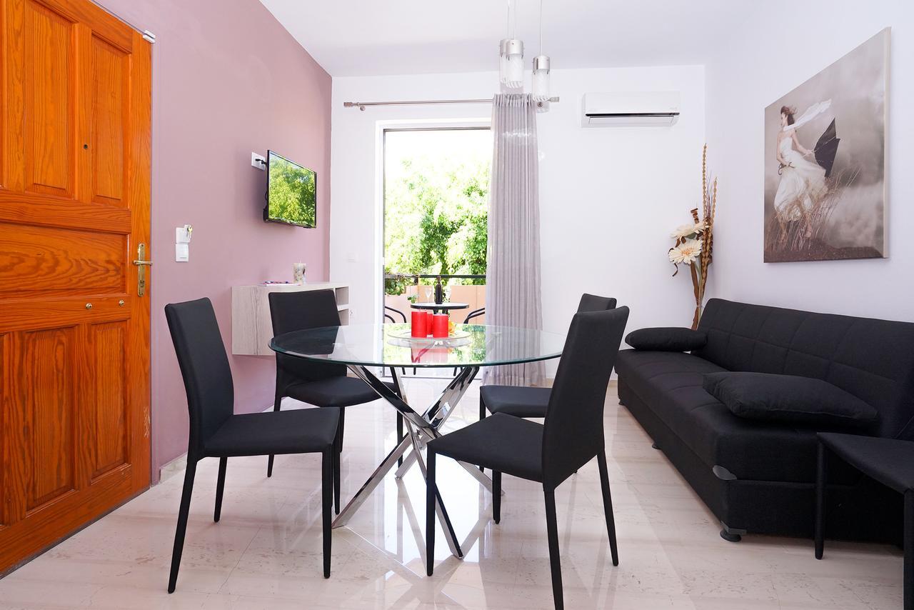 Sunset Seaside Apartments & Studios Rethymno  Ngoại thất bức ảnh